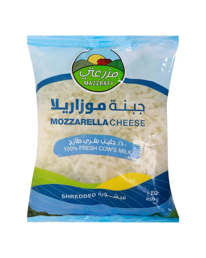 Mazzraty Shredded Mozzarella Cheese, 200g